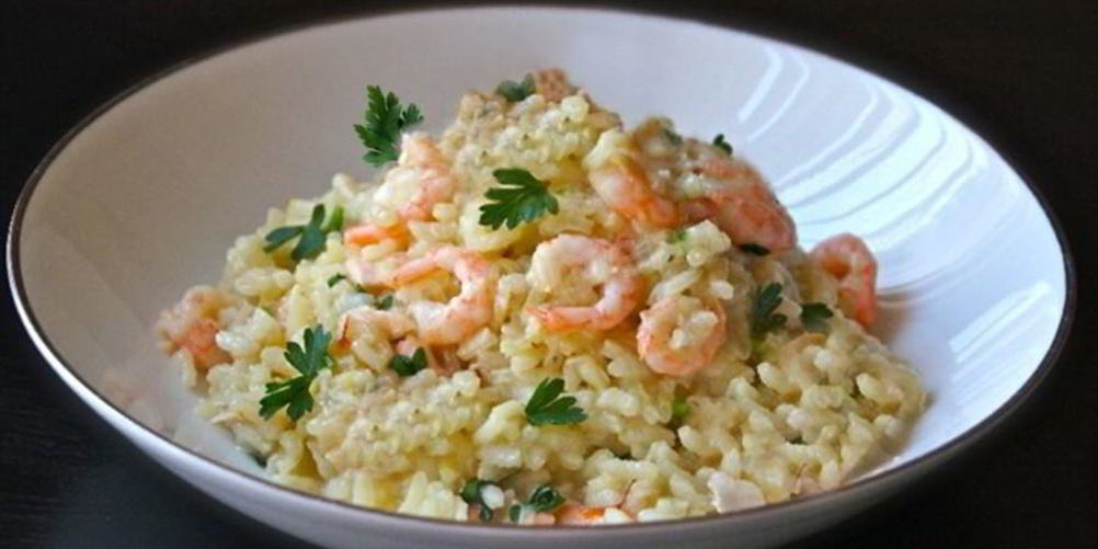 Рецепт плов с креветками