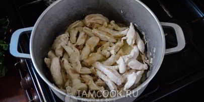 плов с куриной грудкой