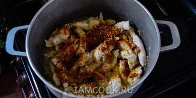 плов с куриной грудкой