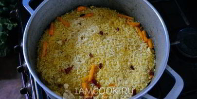 плов с куриной грудкой