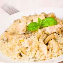 Рецепт Плов с курицей и грибами