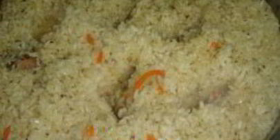 плов с курицей и изюмом