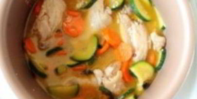 плов с курицей и кабачками