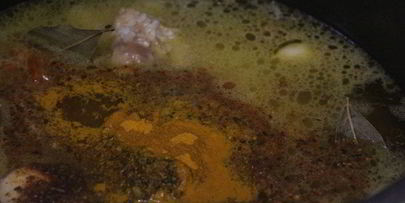 плов с курицей и курагой в мультиварке