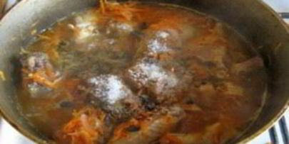 плов с курицей в утятнице