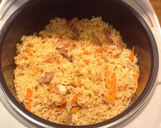 Плов с мясом в мультиварке