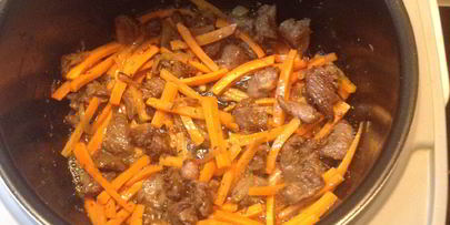 плов с мясом в мультиварке