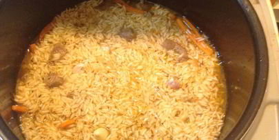 плов с мясом в мультиварке