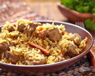 Плов с мясом