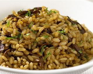 Плов с опятами