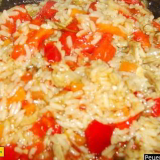 Плов с овощами Ленивый перчик