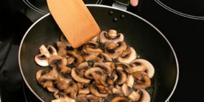 плов с шампиньонами