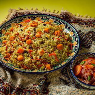 Плов с тыквой