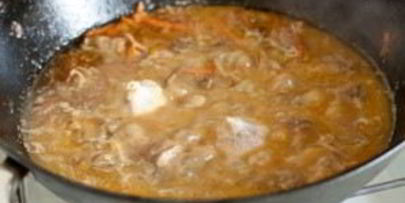 плов с уткой в казане