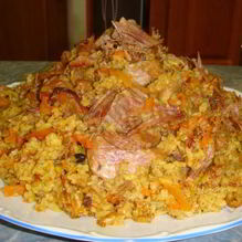 Рецепт Плов узбекский с бараниной