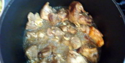 плов узбекский с бараниной