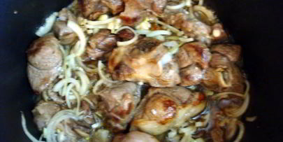 плов узбекский с бараниной