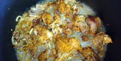 плов узбекский с бараниной