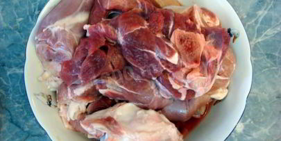 плов узбекский с бараниной