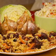 Рецепт Плов узбекский с говядиной в мультиварке