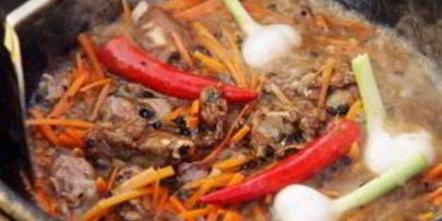 плов узбекский в казане