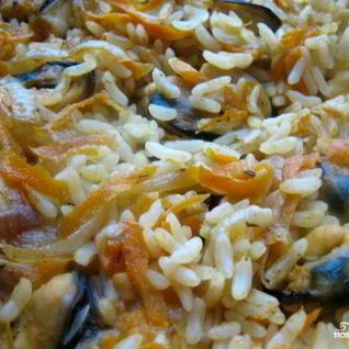 Плов в духовке в казане