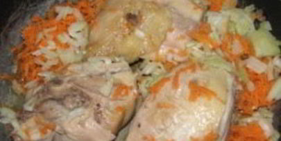 плов в пароварке с курицей