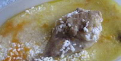 плов в пароварке с курицей