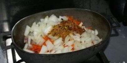 плов в утятнице