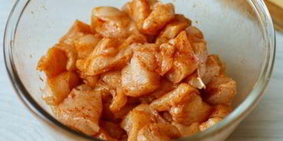 пряный пилав с курицей и вялеными томатами