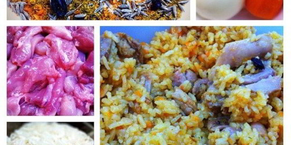 Рецепт пряный плов с курицей