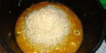 рассыпчатый плов из свинины