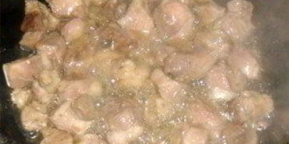 рассыпчатый плов из свинины