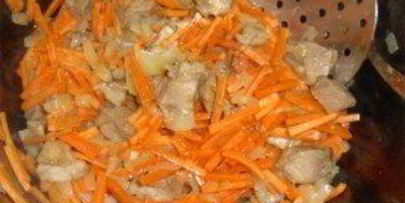 рассыпчатый плов из свинины