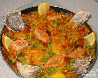 Традиционная испанская паэлья