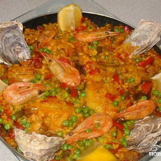 Традиционная испанская паэлья