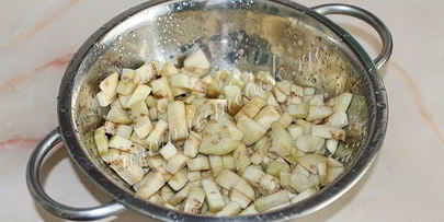 турецкий плов с баклажанами