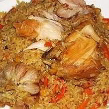 Рецепт Узбекский плов с курицей