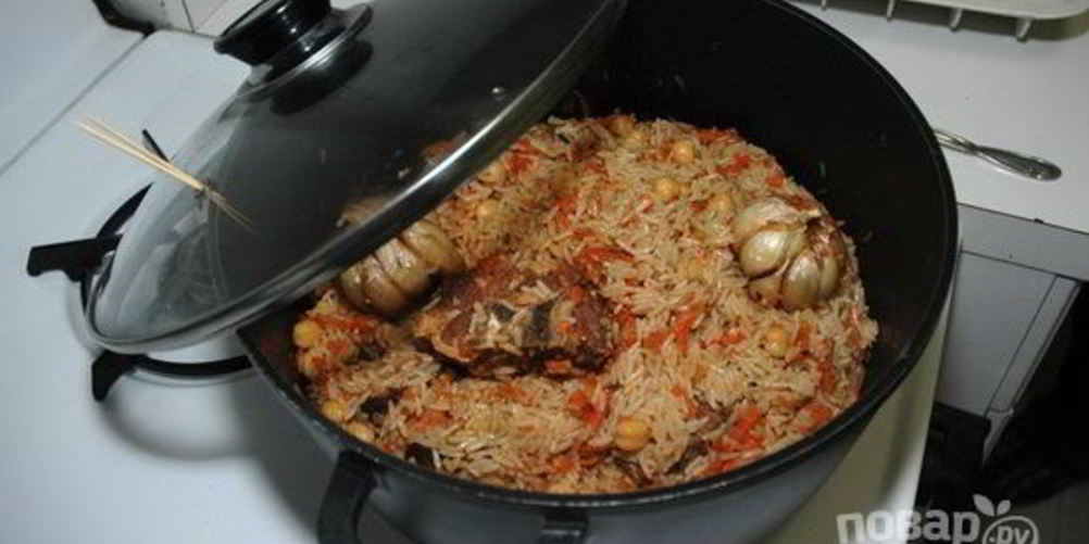 Рецепт узбекский плов в казане