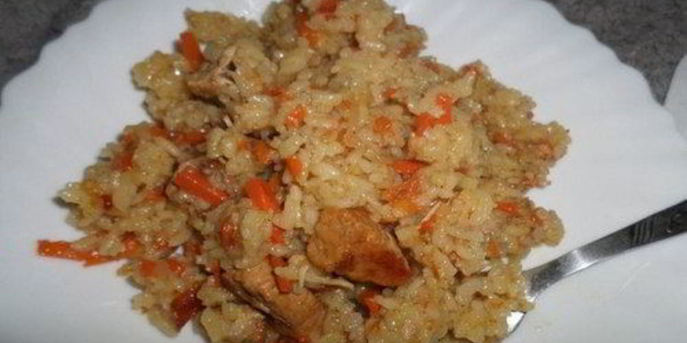 Рецепт вкуснейший домашний плов со свининой