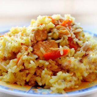 Вкусный плов с курицей в мультиварке