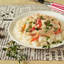 Рецепт Фрикасе из курицы с овощами