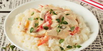 фрикасе из курицы с овощами