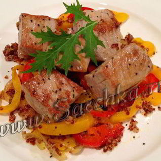 Фрикасе из тунца