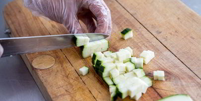 грибное рагу с диким рисом