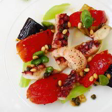 Рецепт Капоната с морепродуктами