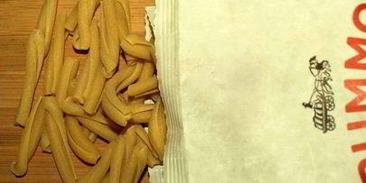 казаречче с рагу из говядины