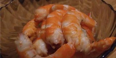 креветки в шляпе со сливочным сыром