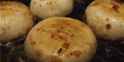 креветки в шляпе со сливочным сыром