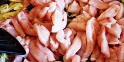 куриное рагу с помидорами и луком